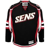 Ottawa Senator Jersey : Reebok Ottawa Senators Black Premier Hockey Jersey