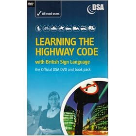 Learning the Highway Code with British Sign Language - The Official DSA DVD and Book Pack