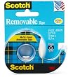 Scotch Removable Tape Matte - .75"X650"