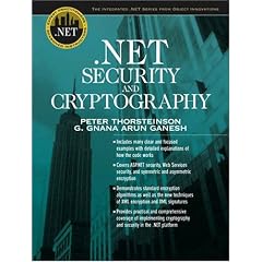 .NET Security and Cryptography (The integrated .NET series from object innovations)