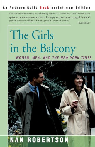 the girls in the balcony women men and the new york times