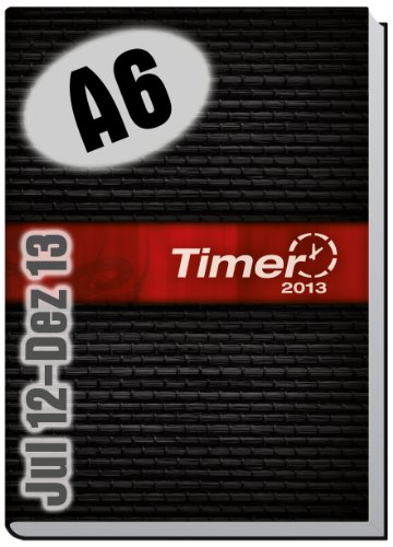 H&auml;fft-Verlag Ch&auml;ff-Timer 2013 (Pocket DIN A6 schwarz/rot)