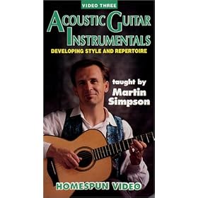 Acoustic Guitar Instrumentals Vol 3- Developing Style and Repertoire [VHS]