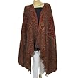 Womens Accessory Jamawar Wool Shawl Wrap 80 x 40 inches