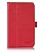 [Corner Protection] ASUS MeMo Pad 7 ME 176CX Case Cover, FYY Premium Soft Folio Leather Case for ASUS MeMo Pad 7 ME 176CX Red (With Auto Wake/Sleep Feature)