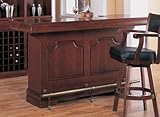 Classic Bar Table in Cherry Finish by Coaster Furniture
