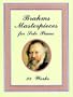 Brahms Masterpieces for Solo Piano: 38 Works (Dover Music for Piano)