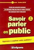 Savoir parler en public
