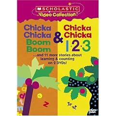 Chicka Chicka 2-Pack (Chicka Chicka Boom Boom & Chicka Chicka 1-2-3) (Scholastic Video Collection)