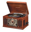 Crosley CR73 Conductor Entertainment Center Audio System, Paprika