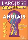 Anglais : 6e, 5e, 4e, 3e