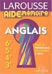 Anglais : 6e, 5e, 4e, 3e