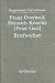 Books : Franz Overbeck-Heinrich Koselitz, Peter Gast Briefwechsel 1877-1905 (Supplementa Nietzscheana)