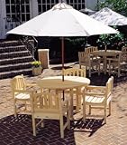 Outdoor Living : White Ceda Outdoor Round Dining Table