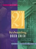 Review South-Western Educational Pub  / Quick Check Software: Century 21 Keyboarding and Information Processing, CYRT Update