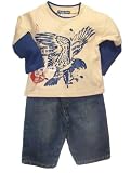 2pc Outfit Thermal T-Shirt & Jeans by Hemisphere