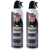 Dust Off® Disposable Compressed Gas Duster, 17 oz. Can, 2/Pack (FALDPSJMB2)