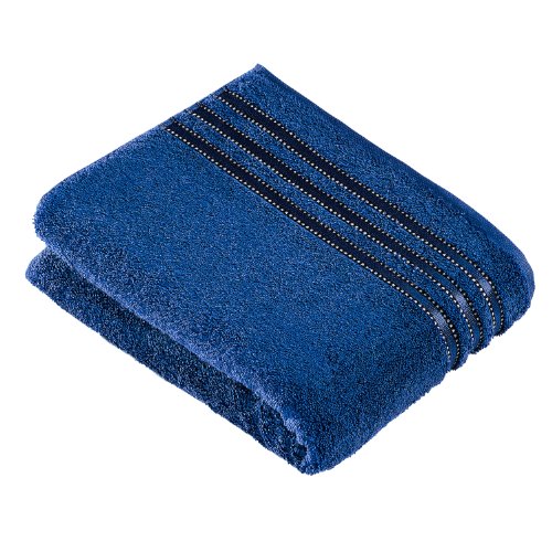 Vossen 1153280469 Cult de Luxe - Badetuch- Gr&ouml;&szlig;e: 100x150 cm - Farbe: deep blue