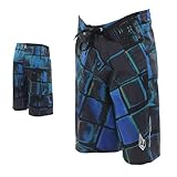 Volcom V6S Squared Boardshorts Blue 4 -Kids