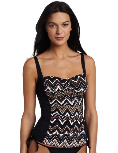 La Blanca Womens Roller Tankini Top