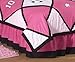 Girls Soccer Childrens Bedding 3pc Full / Queen Set