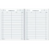 REDIFORM Call Register Book, 11 x 8.5", 100 Pages (50111)