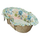 Hoohobbers Moses Basket, Sweet Pea