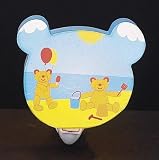 Childrens Qualitybear Head Shape Bear At Beach Bedroom Night Light 51E9QsABIDL. SL160 Childrens Qualitybear Head Shape Bear At Beach Bedroom Night Light