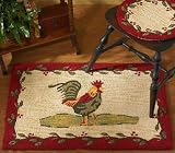 Park Designs Early Riser 24 x 36 Rooster Hooked Rug