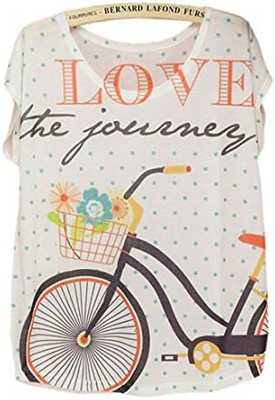 Madinidia Vintage Bike Women's Short Sleeve T-shirt Tee T Shirts