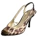 Nine West Women's Bryant Park Open Toe Sling,Gold/Black,10 M