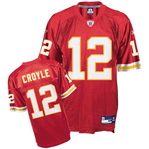 Reebok Kansas City Chiefs Brodie Croyle Replica Jersey Large