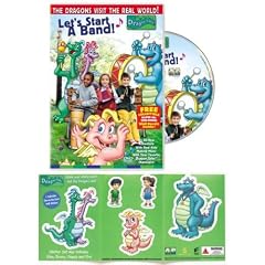 Dragon Tales - Let's Start a Band (With Collectible Sticker Set) by 