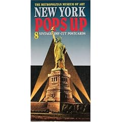 New York Pops Up: 8 Vintage Die-Cut Postcards
