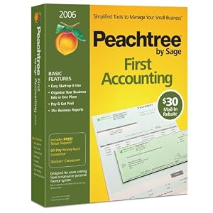 Peachtree First Accounting 2006 by Sage