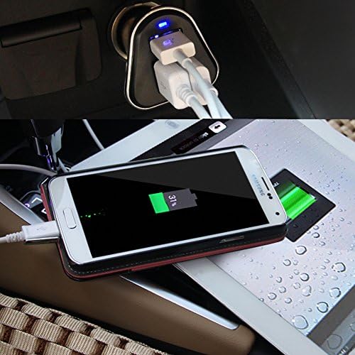 All New USB Car Charger Adapter for the College Student Kid and Family That has an Android / Apple / Iphone 6 / Ipods / HTC / Samsung / GPS / Tablets
