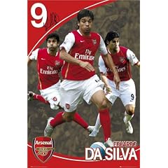 Empire 91932 Fu�ball - Eduardo da Silva Fussball Plakat Poster Druck - 61 x 91.5 cm
