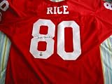 Jerry Rice autographed 49ers authentic jersey