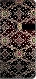 Slim Noir: Lined (French Ornate Slim Notes)