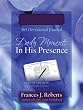 DAILY MOMENTS IN HIS PRESENCE