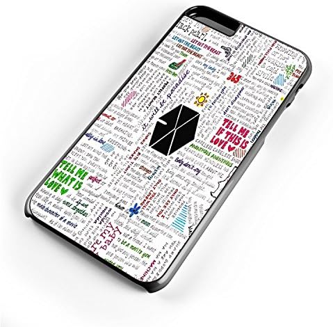 exo lyric iPhone 6s Case Hardplastic Frame Black Fit For iPhone 6s