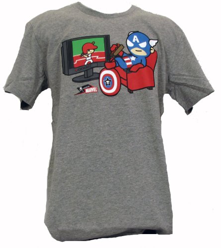  Tokidoki X Marvel: American Pastime Captain America T-shirt