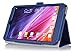 ProCase ASUS MeMO Pad 8 (ME181C) Case with bonus stylus pen - Bi-Fold Stand Cover Case exclusive for 2014 version ASUS MeMO Pad 8 inch Tablet (ME181C), with Hand Strap, auto Sleep/Wake (Navy, Dark Blue)