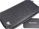 [ドルチェ&ガッバーナ] DOLCE＆GABBANA レザー ラウンドファスナー 長財布 [並行輸入品]