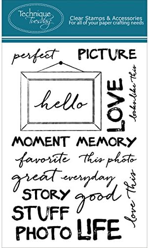 Technique Tuesday Clear Stamps 4"X6"-Perfect Picture