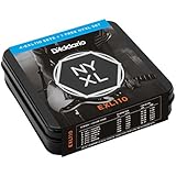 D'Addario 4 Sets of EXL110, Light, 10-46 with Free NYXL1046 and Collectible Tin