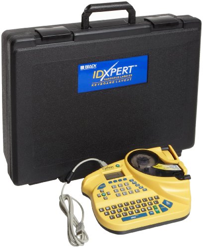 Brady XPERT-KEY IDXPERT 125 Character Height Keyboard Layout LCD v20 Handheld Labeler
