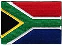 South Africa Flag Embroidered Patch African Iron-On National Emblem