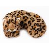 Warm Whiskers Leopard Eye Pillow, Brown/Black/White