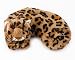 Warm Whiskers Leopard Eye Pillow, Brown/Black/White Warm Whiskers Leopard Eye Pillow, Brown/Black/White